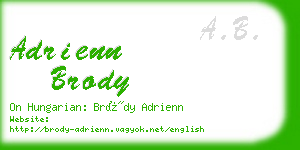 adrienn brody business card